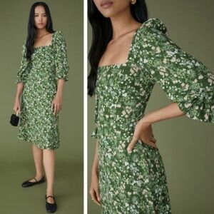 Reformation Floral Midi Dress